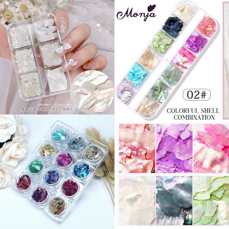 Xà cừ siêu mỏng đủ mẫu ẩn gel Móng