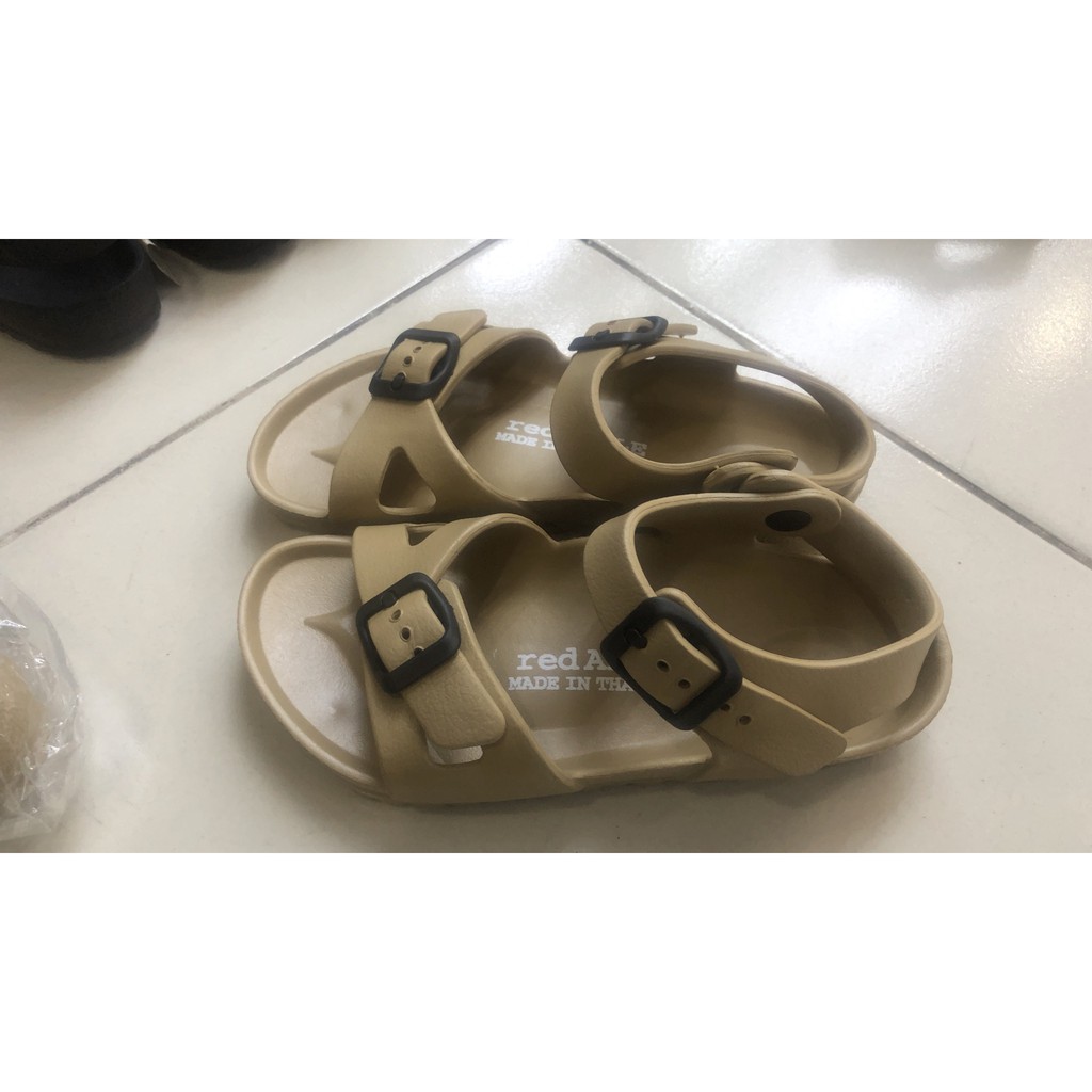 Giày Sandal nhựa Thái Lan cho trẻ em Red Apple BG 2566, siêu nhẹ, có khóa tăng giảm theo kích thước bàn chân