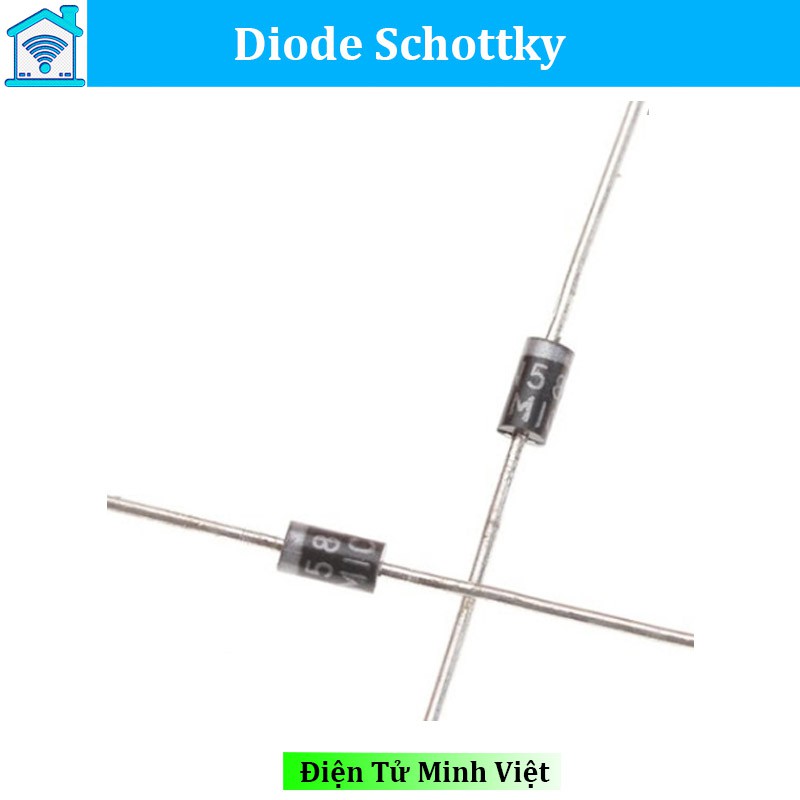 Bộ 5 đi ốt bán dẫn Diode Schottky 1N5819 1N5822