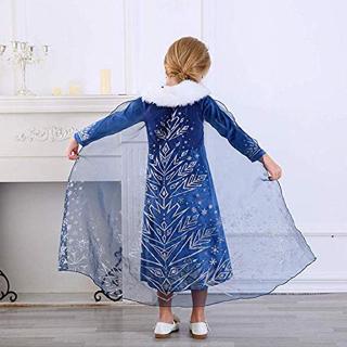 Trang phục công chúa Elsa cho bé gái