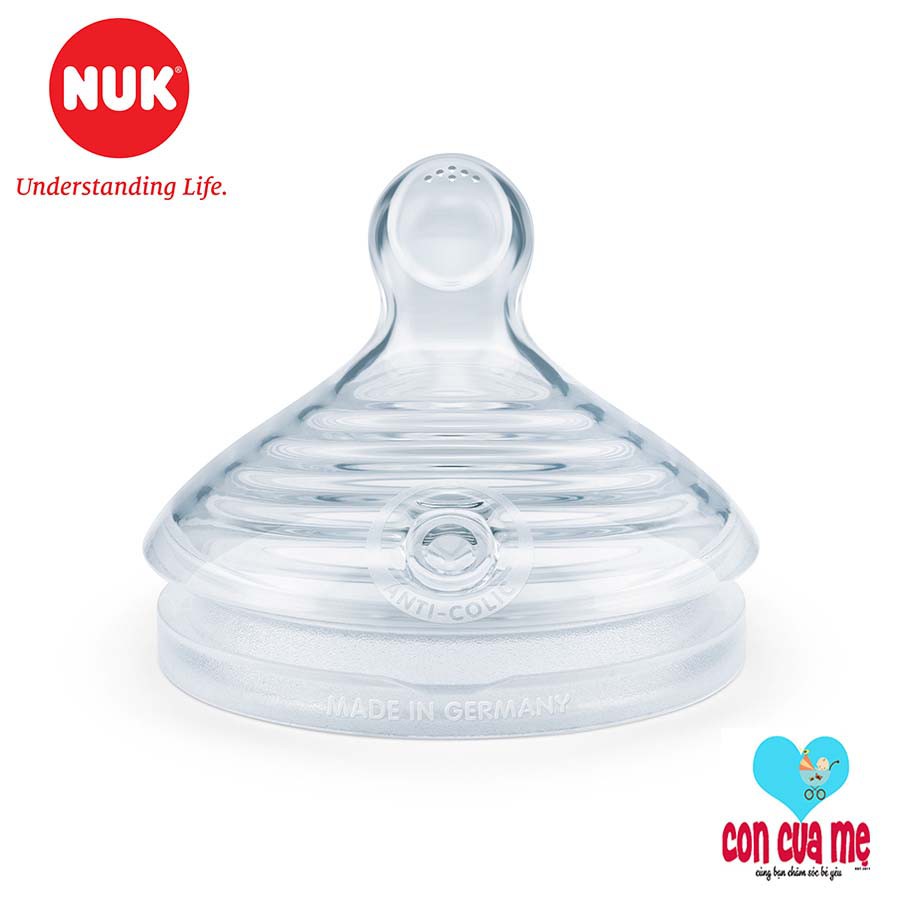 (Chính hãng - Có tem PP) Bình sữa NUK PP Nature Sense 150-260ml núm ti Silicone