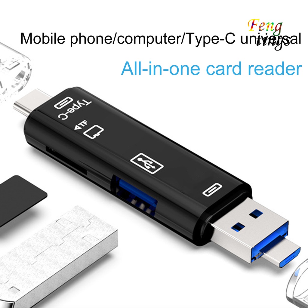 Đầu Đọc Thẻ Nhớ Tf Usb 2.0 Đa Năng