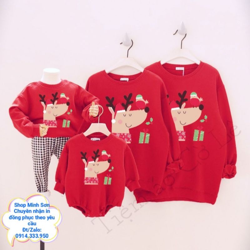 🌲🌻🌲VIDEO ÁO NỈ GIA ĐÌNH SWEATER TUẦN LỘC NOEL, ÁO NỈ ĐÔI  LOẠI 1 ĐỦ MÀU ĐỦ SIZE