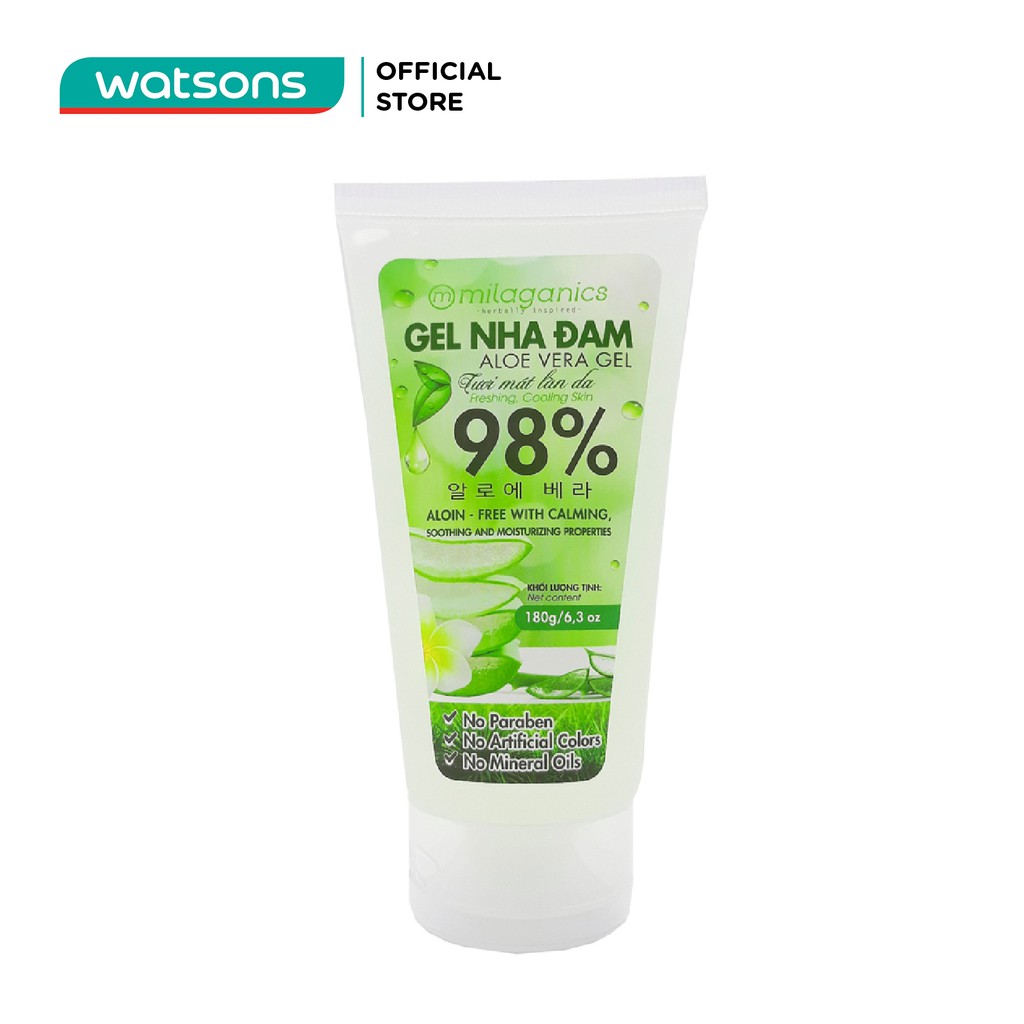 Gel Nha Đam Milaganics 180g