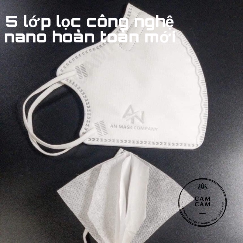 Combo 50 chiếc Khẩu Trang 6D An Mask Pro