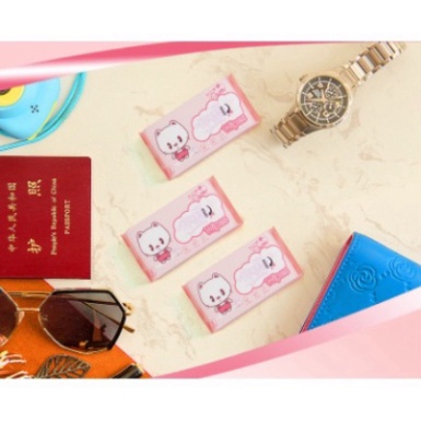 Khăn giấy ướt ❤️𝑭𝒓𝒆𝒆𝒔𝒉𝒊𝒑❤️ Gói 8 chiếc khăn giấy ướt mini bỏ túi đa năng