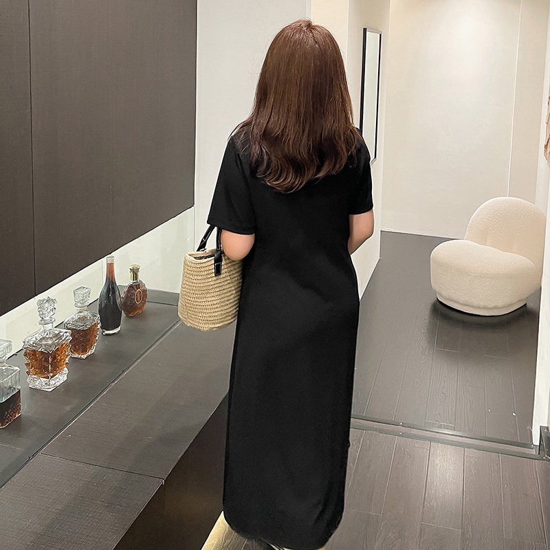 Đầm Bigsize váy Bigsize form chuẩn hách dáng chất liệu cotton co giãn bốn chiều