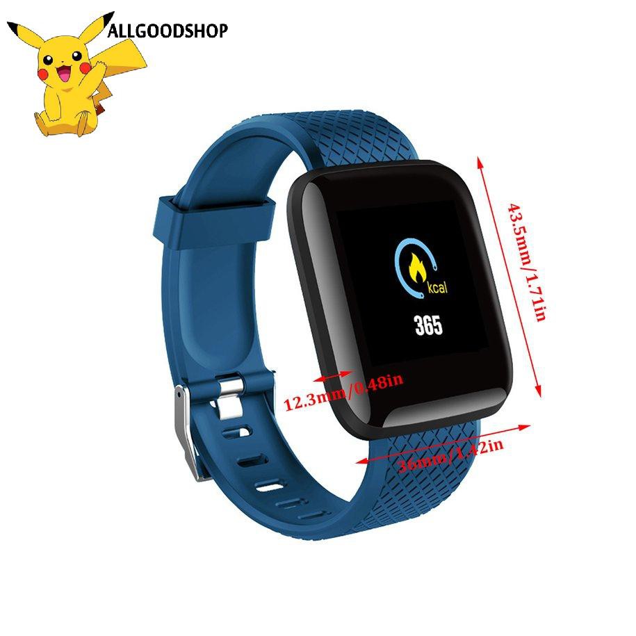 111all} 116Plus Color Screen Smart Bracelet D13 Real-Time Heart Rate 1.3 Inch Bracelet