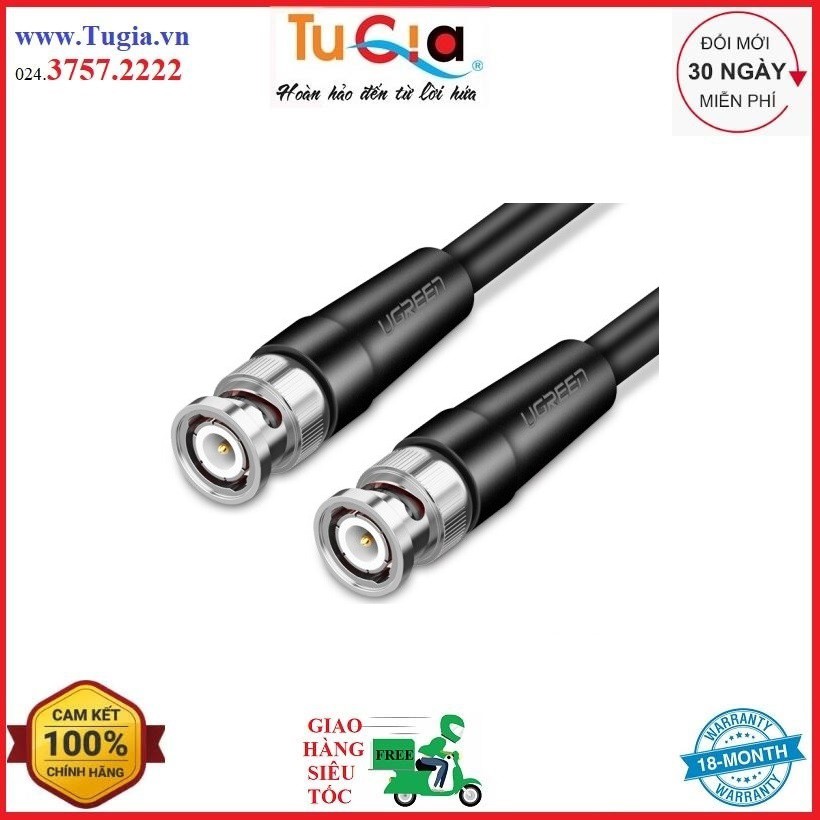 Cáp SDI cho máy quay, camera... dài 3m Ugreen 50926 cao cấp - Hàng chính hãng