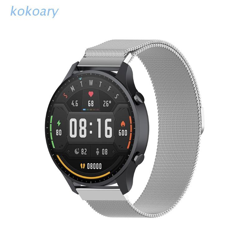 Dây Đeo Kim Loại Nam Châm 22mm Cho Đồng Hồ Thông Minh Galaxy Watch 3 Gear S3 Honor Magic