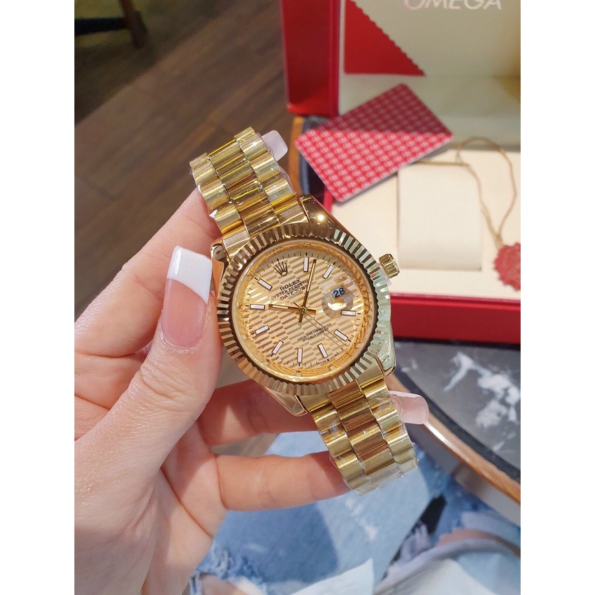 Đồng Hồ Nam RL mặt trơn viền trơn - dây đúc đặc - không bay màu | BigBuy360 - bigbuy360.vn