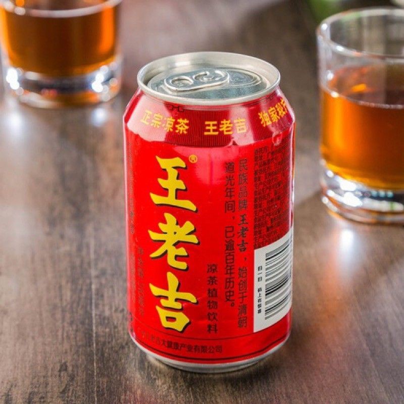 Trà sâm thanh nhiệt cơ thể Wanglaoji 310ml