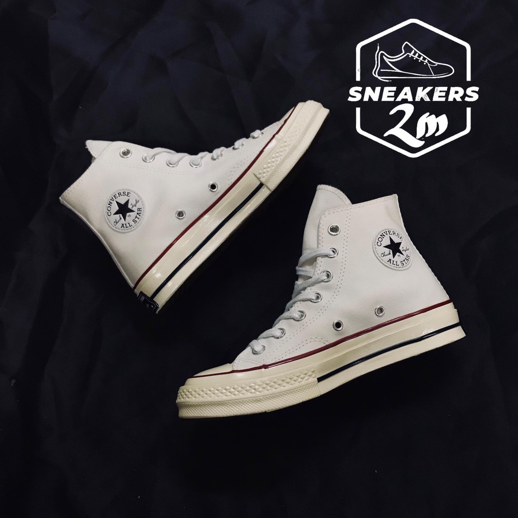 Giày Converse 1970s trắng cổ cao