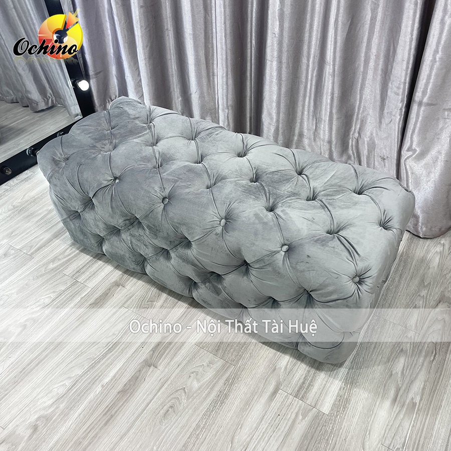 Ghế Dài Sofa Nhún Cổ điển cao cấp size 1m (Ảnh thật và video)