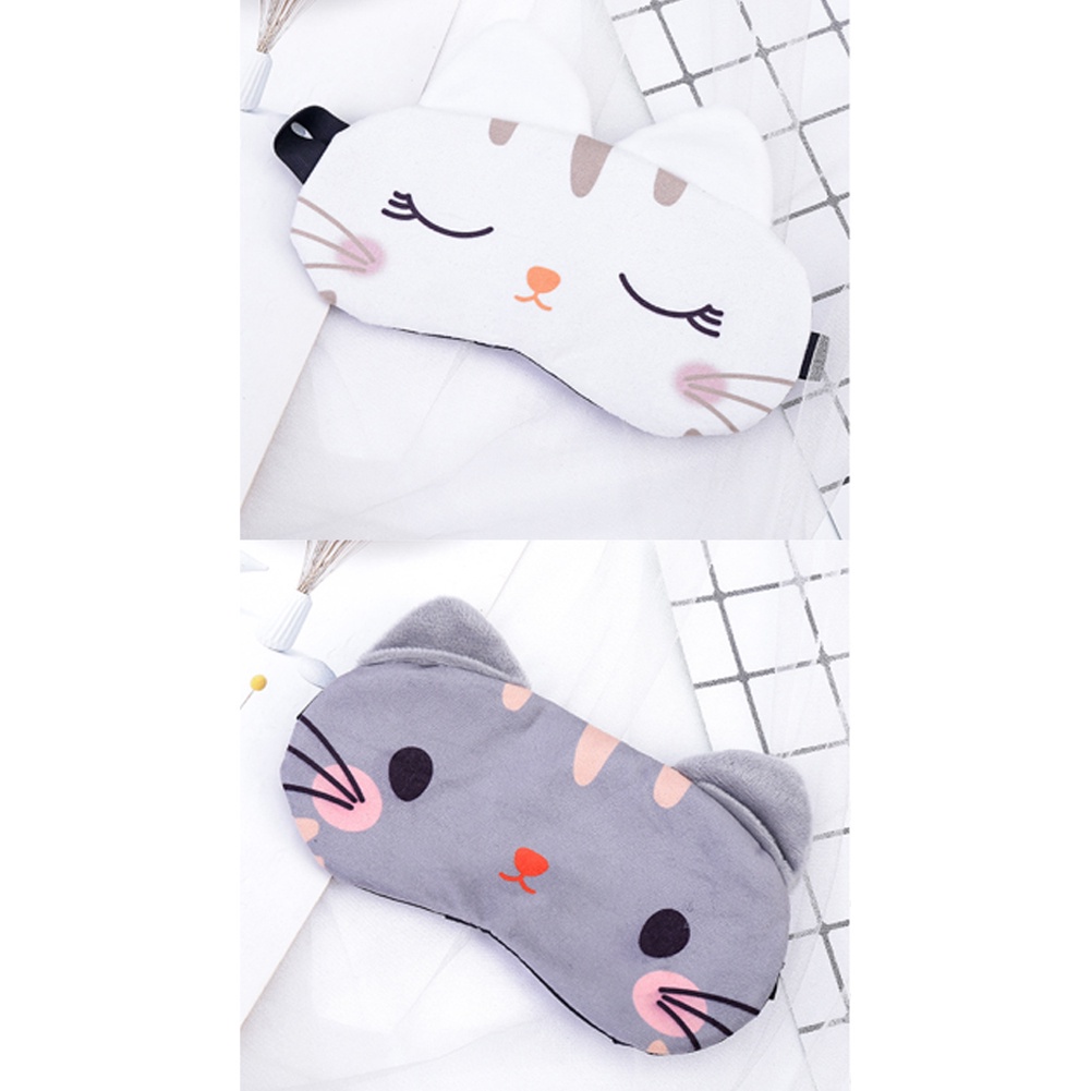 [Hàng mới về] Miếng bịt mắt ngủ họa tiết hoạt hình dễ thương