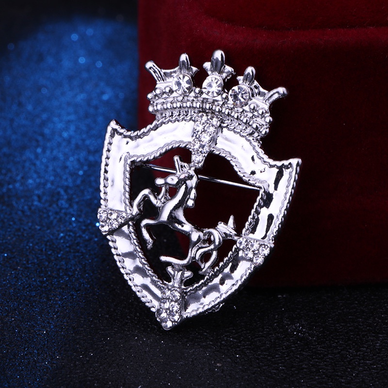 Trâm Cài Áo Hình Kim Cương Thời Trang Cao Cấp Cho Nam
