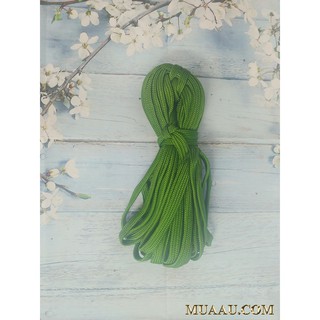 Dây Dù Tròn, Dẹt Buộc Hàng Màu Xanh (buộc đồ,cắm trại...)♥️Dây Buộc Hàng Xe Máy Chịu Lực Giá Rẻ♥️MuaAu Mall Shop Sỉ Lẻ