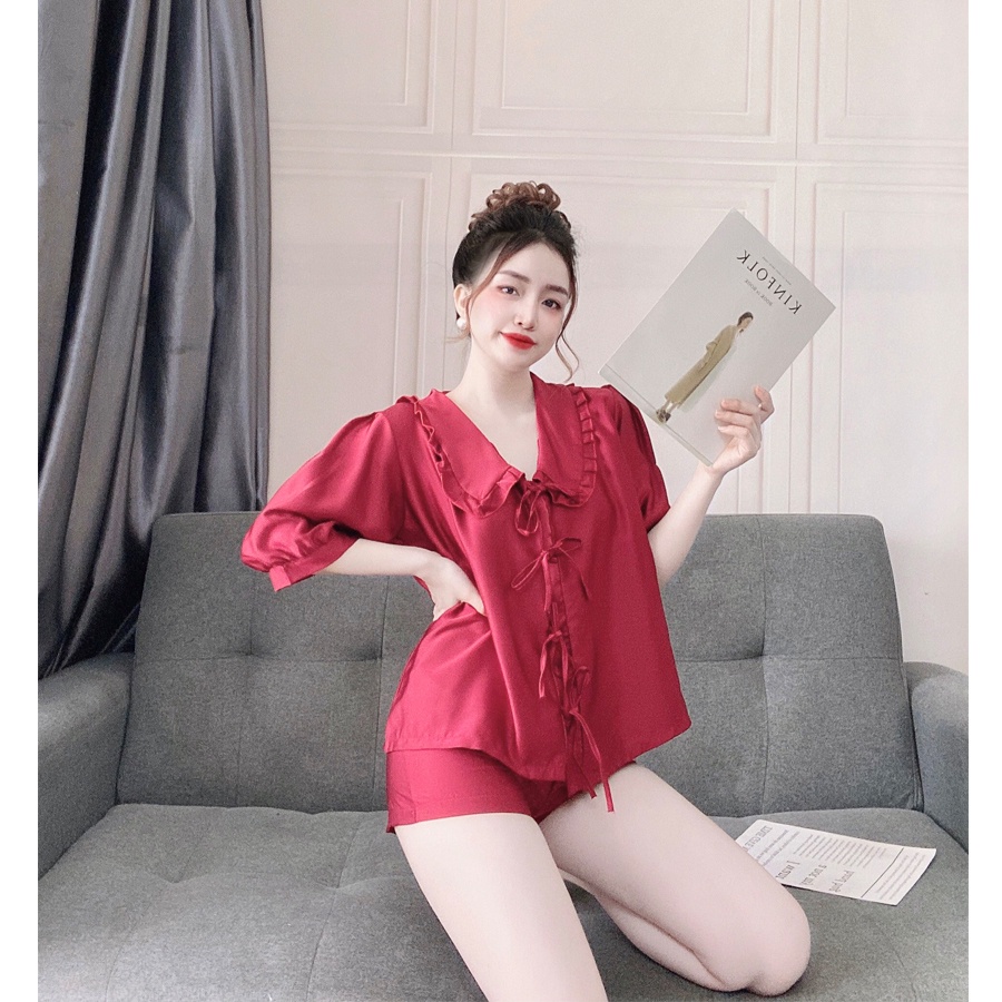 Đồ ngủ nữ sexy gợi cảm cao cấp lụa satin Shutino SA36 | BigBuy360 - bigbuy360.vn