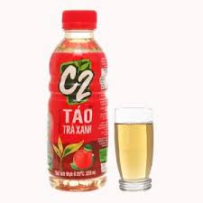 Trà chanh C2 đủ vị - Đào, táo, chanh - 230ml - Thùng 24 chai