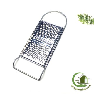 Dụng cụ bào, nạo sợi củ, quả 3 kiểu, bằng inox đa năng - bàn bào nạo sợi đa năng 24cm x 10cm