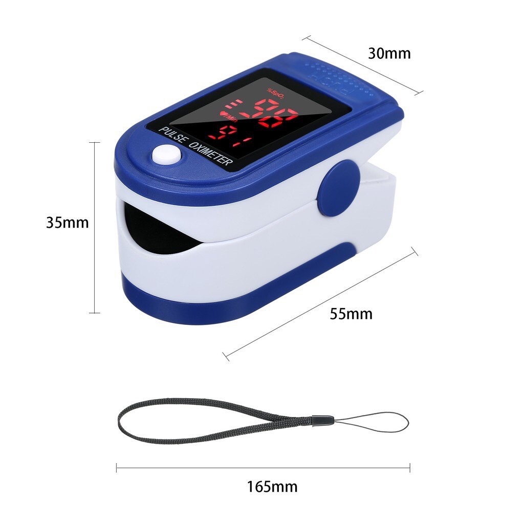 Máy đo nồng độ oxi trong máu đo nhịp tim và các chỉ số khác chính qua đầu ngón tay -bh6 tháng lỗi 1 đổi1