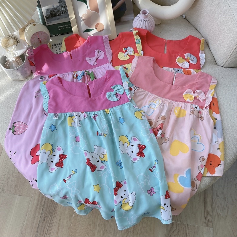 Bộ lanh lụa đẹp bé gái size đại từ 24kg-45kg❤️ ❤️Bộ tole 2 da hàng thiết kế chất mềm mịn,ít nhăn, thấm mồ hôi tốt