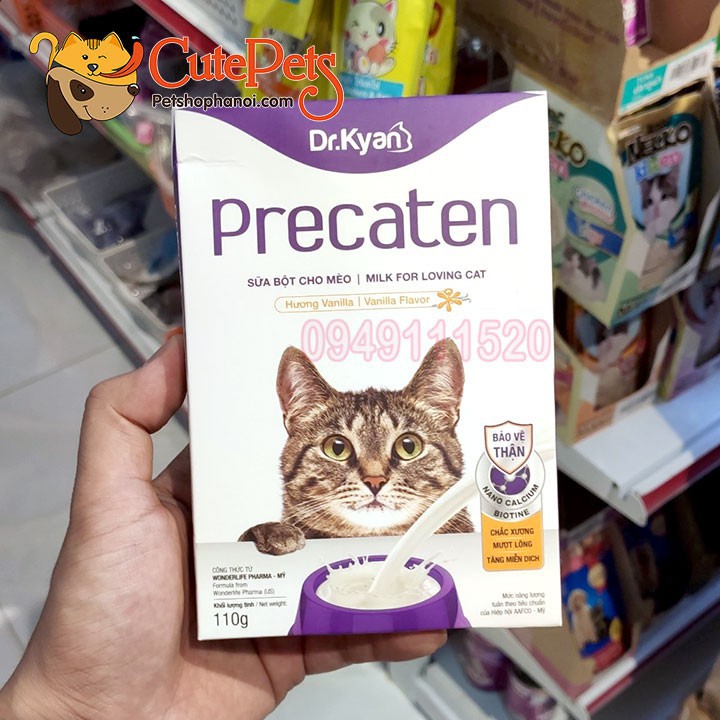 Sữa bột cho mèo Dr.Kyan Precaten Gói 110g - Petshophanoi