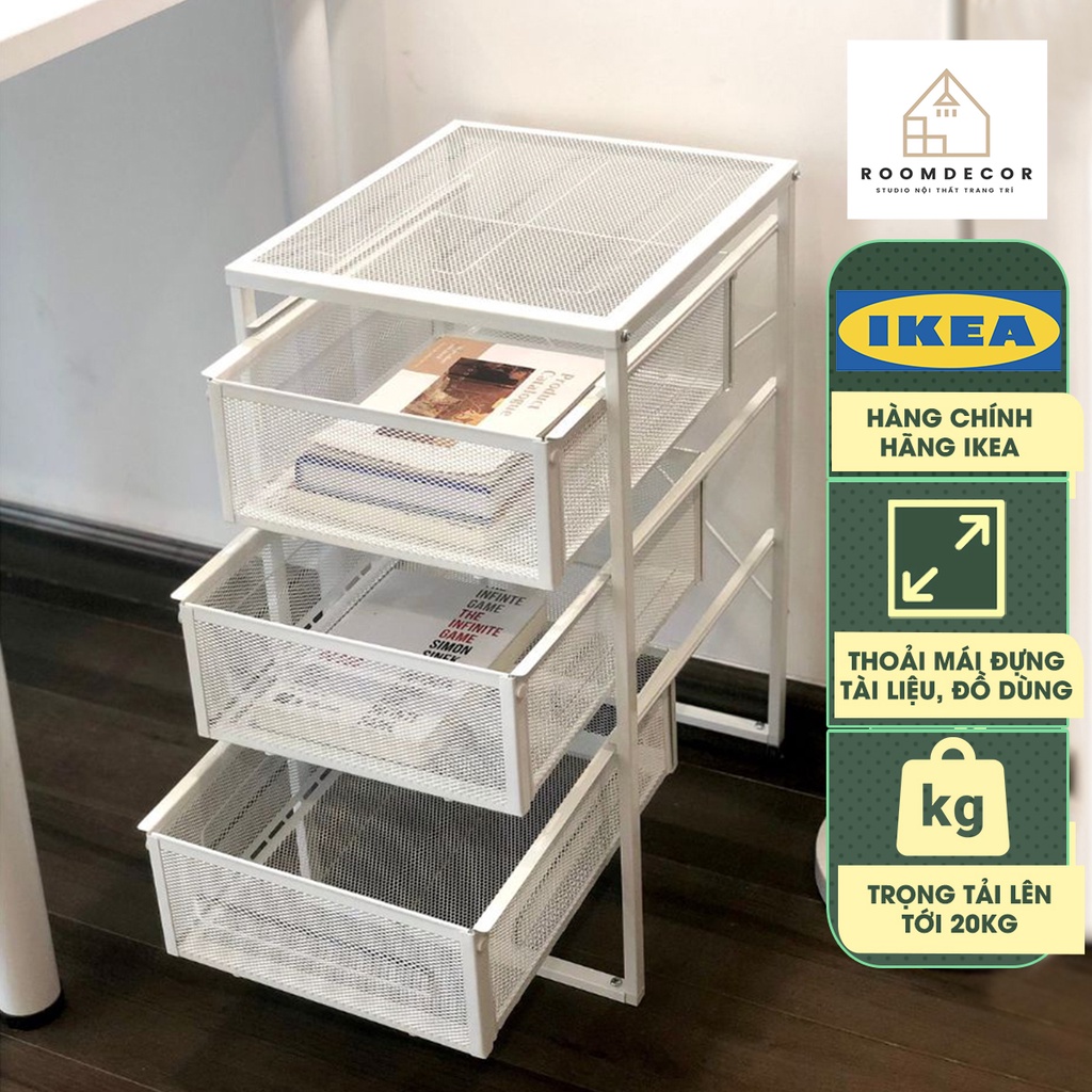 Kệ Đựng Đồ Đa Năng 3 Tầng Có Bánh Xe Chắc Chắn, Kệ Đựng Mỹ Phẩm, Để Đồ Nhà Bếp, Để Sách, Kệ Spa