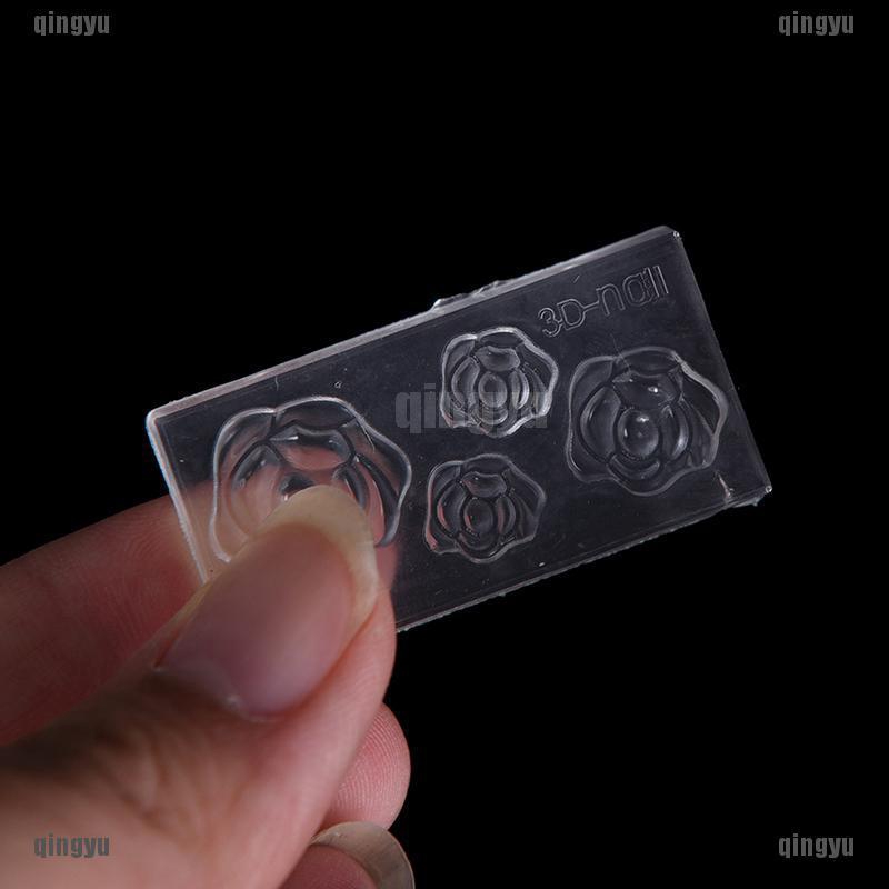 Khuôn Silicone Làm Nhẫn Trang Trí Móng Tay