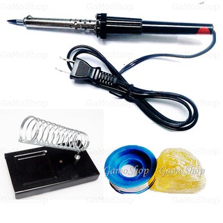 R- Bộ 4 món Mỏ hàn RD 60W GamoShop + Gác mỏ hàn, Chì hàn, Nhựa thông