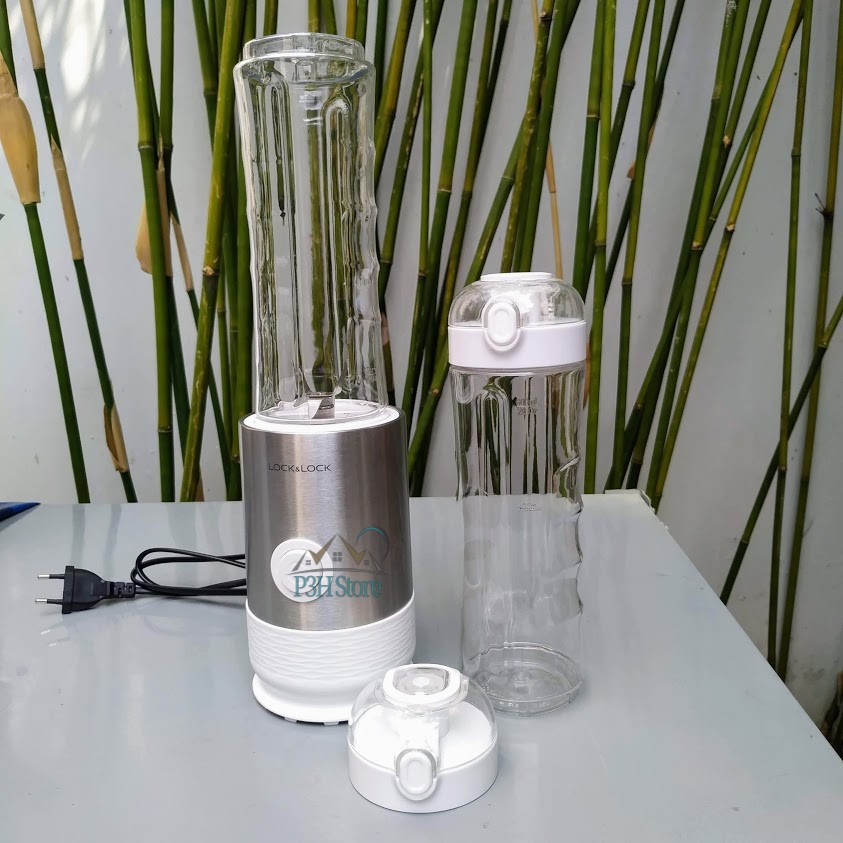 Máy Xay Sinh Tố Mini Lock&Lock 0.6L JLM241 - Màu trắng