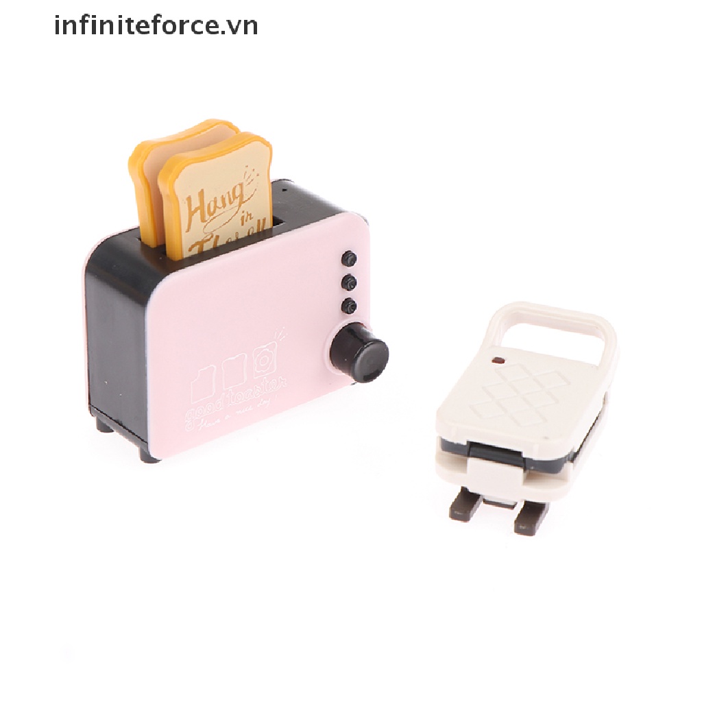 Mô Hình Đồ Chơi Nhà Bếp Điện Tử mini Tỉ Lệ 1: 12 Trang Trí Nhà Búp Bê
