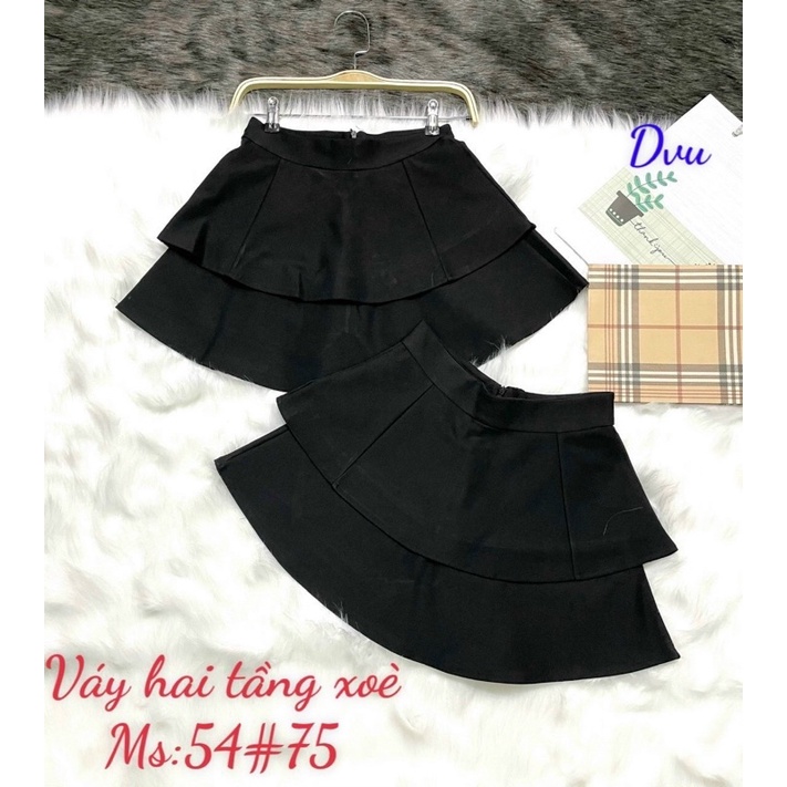 CHÂN VÁY THUN XOÈ