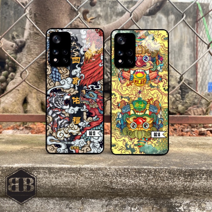 Ốp lưng kính cường lực Xiaomi Redmi Note 11 5G / Poco M4 Pro 5G in hình 12 con giáp