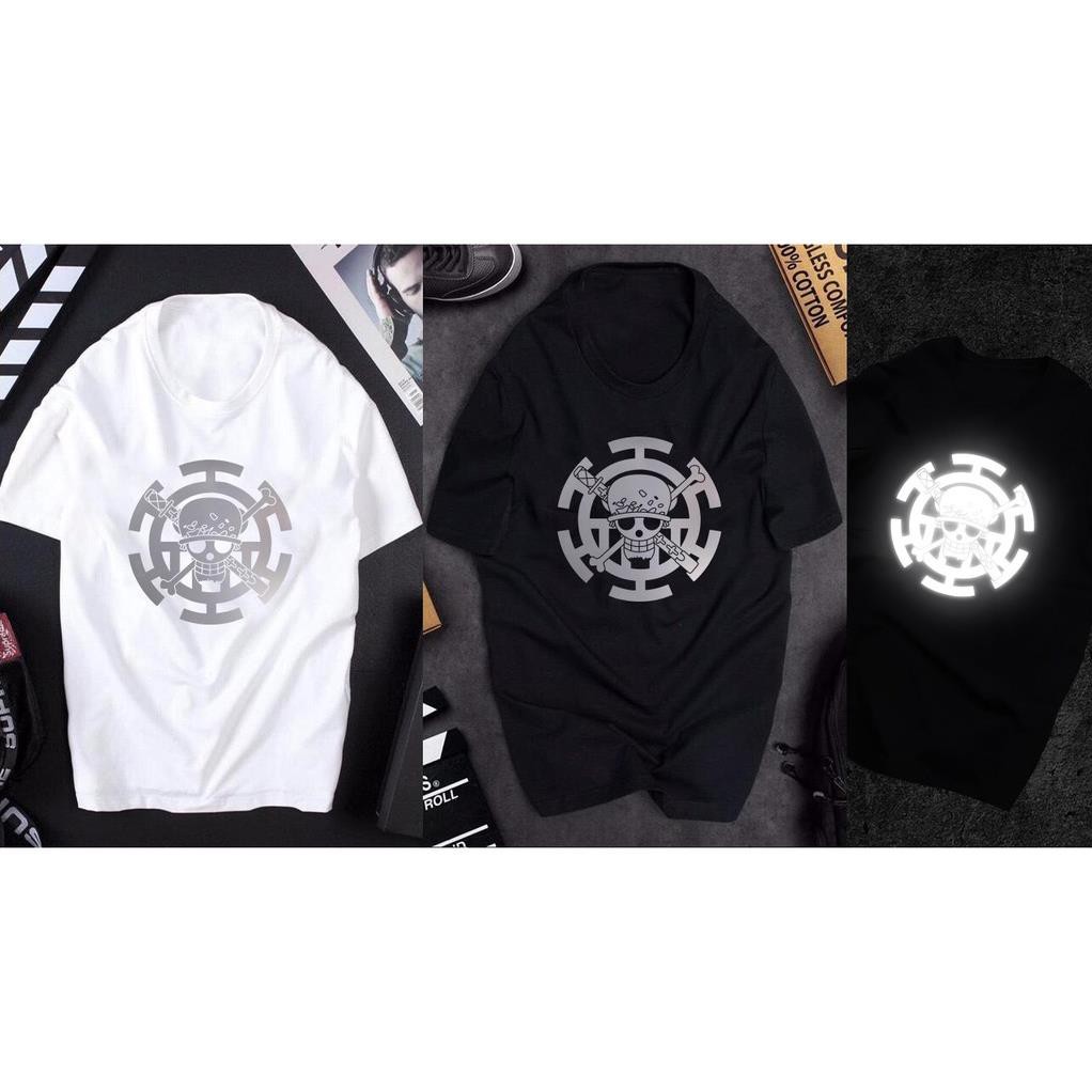 🔥XẢ KHO🔥 Áo Thun One Piece - Law phản quang cực ngầu