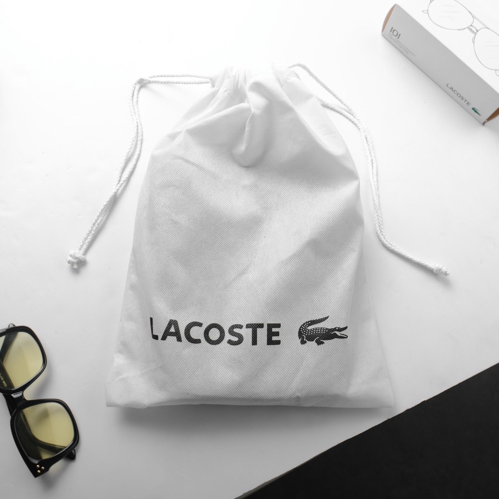 TÚI ĐEO CHÉO NAM  MINI SHOULDER LACOSTE 2021 MÀU ĐEN SANG TRỌNG ĐỰNG ĐIỆN THOẠI