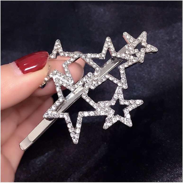 Kẹp tóc năm ngôi sao Tạ Na Cúc Tịnh Y