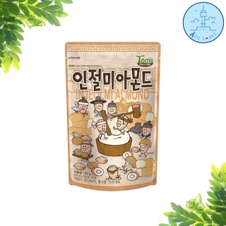 Hạnh nhân tẩm vị bọc bột đậu injeolmi hàn quốc 120g/gói