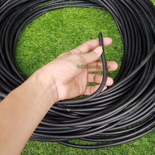 Dây nhôm mạ màu, dây nhôm uốn cây cảnh màu đen 8mm - 1kg