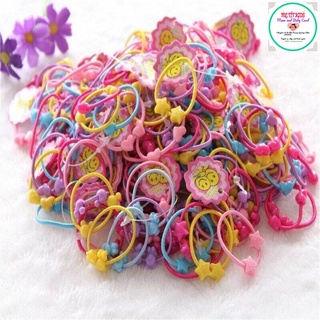 Sét 5 dây buộc tóc nhiều màu cho bé