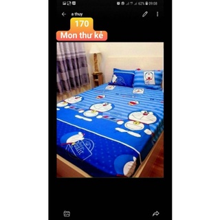 sét ga cotton poly mẫu đoremon m6*2m