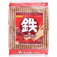 Bánh xốp bổ sung canxi healthy club Nhật Bản