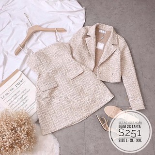 Bigsize đầm 2 dây S251