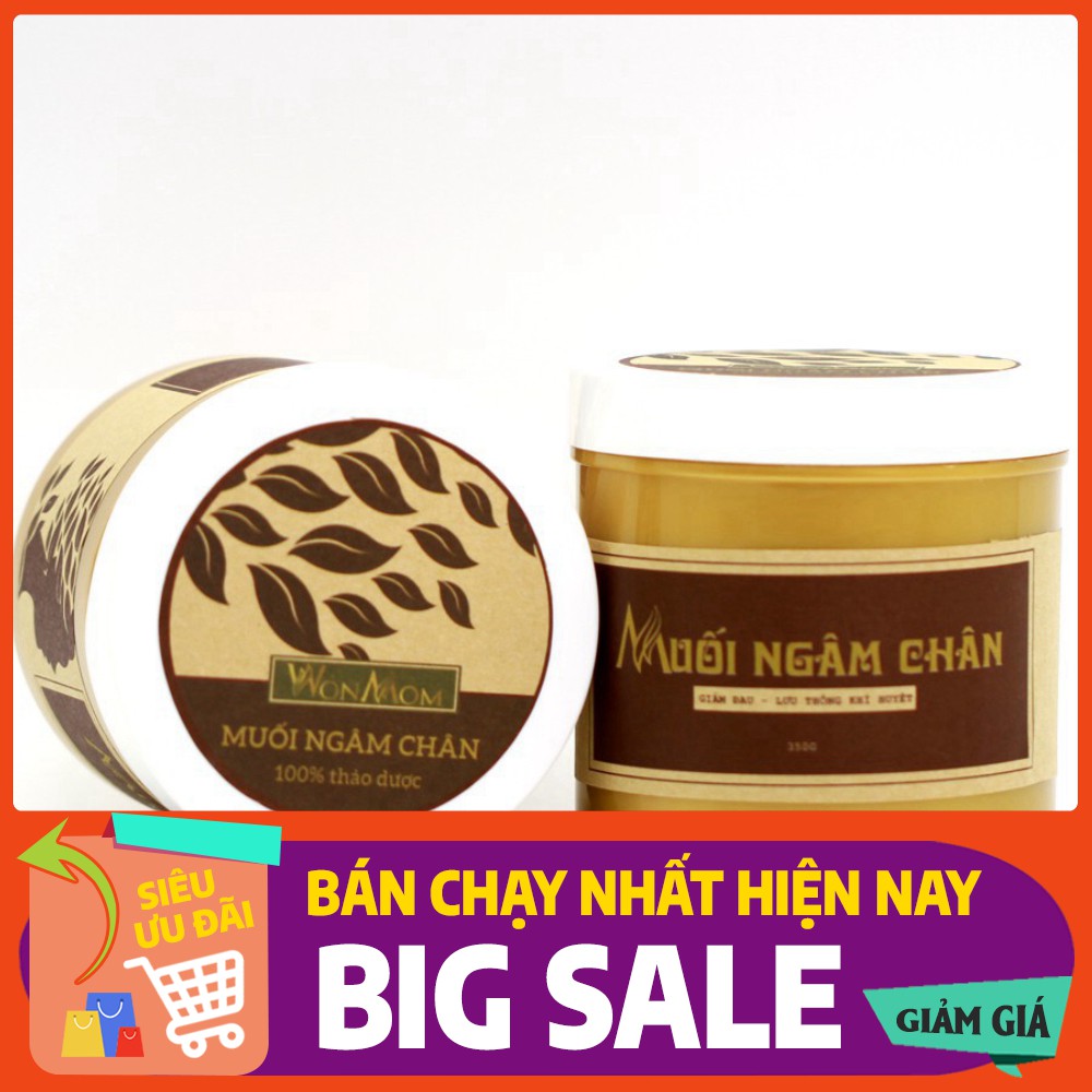 [[[ Cơn Lốc Sale]]] Muối ngâm chân Wonmom 350g HOT