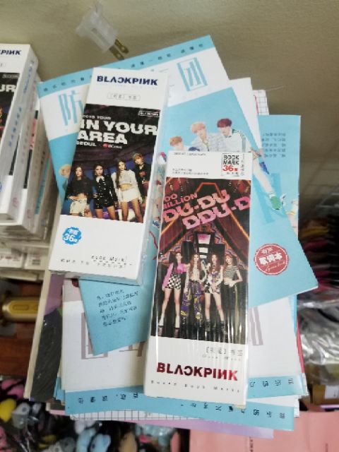 BOOKMARK BTS, BLACKPINK, EXO, GOT7, WANNA ONE, TWICE