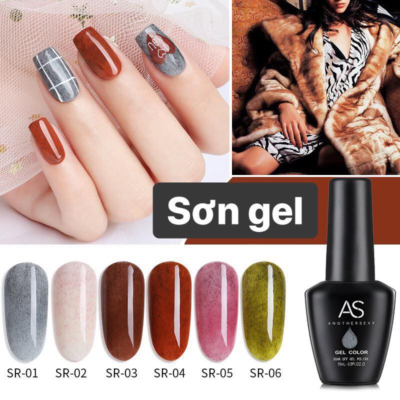 Sơn gel AS mã SR