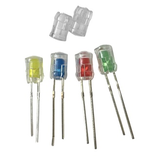 Set 100 Chụp Đèn Led Diode 5mm Trong Suốt