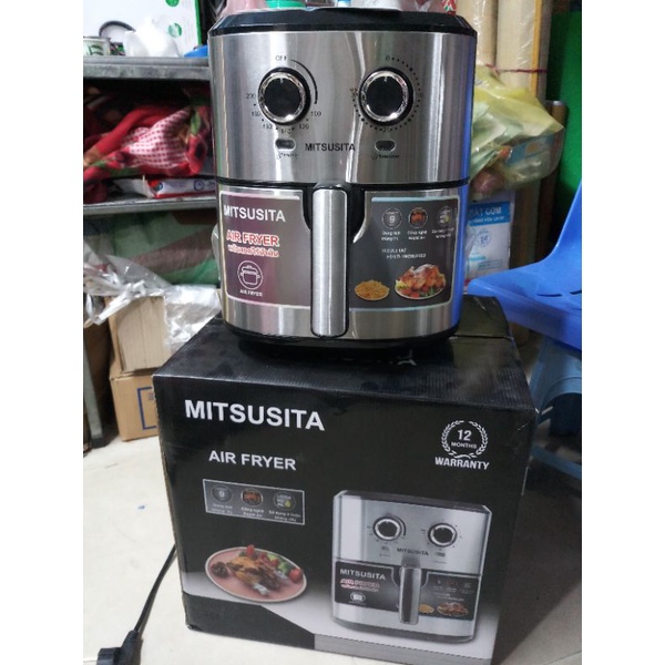 Nồi Chiên Không Dầu 9.0L MITSUSITA HA-9000 Công Suất 1700w  Bảo Hành 12 Tháng
