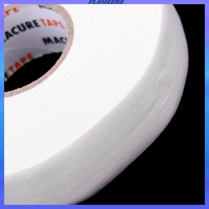 1 Cuộn Băng Dính Hockey Cao Cấp 1 "X 25 yds Chống Thấm Nước Màu Trắng