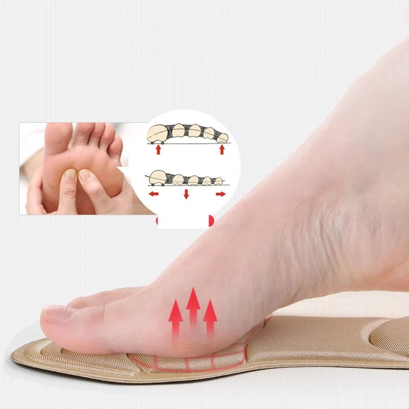 1 Cặp Đế Lót Giày Cao Gót Mềm Mại Thoáng Khí Có Thể Cắt YK HYJP2